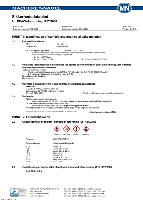 

Alkylation kit, 3x1ml TMSH3x1ml DMF DMA


